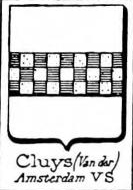 Cluys Coat of Arms / Family Crest 0