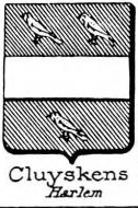 Cluyskens Coat of Arms / Family Crest 0