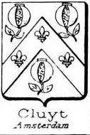 Cluyt Coat of Arms / Family Crest 0