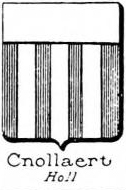 Cnollaert Coat of Arms / Family Crest 0