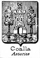 Coalla Coat of Arms / Family Crest 1