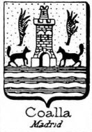 Coalla Coat of Arms / Family Crest 0