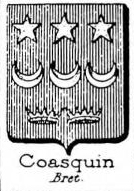 Coasquin Coat of Arms / Family Crest 0