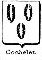 Cochelet Coat of Arms / Family Crest 1
