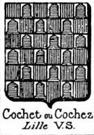 Cochet Coat of Arms / Family Crest 2