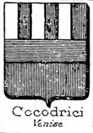 Cocodrici Coat of Arms / Family Crest 0