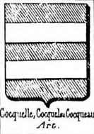 Cocquelle Coat of Arms / Family Crest 0