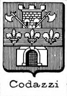 Codazzi Coat of Arms / Family Crest 4