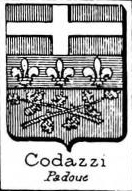 Codazzi Coat of Arms / Family Crest 1