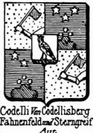 Codelli Coat of Arms / Family Crest 1