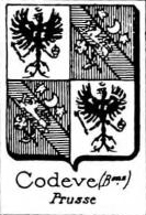 Codeve Coat of Arms / Family Crest 0