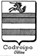Codroipo Coat of Arms / Family Crest 4