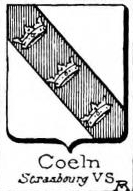 Coeln Coat of Arms / Family Crest 0