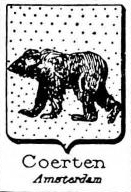 Coerten Coat of Arms / Family Crest 0