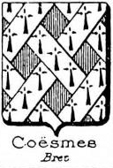 Coesmes Coat of Arms / Family Crest 0
