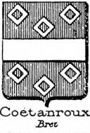 Coetanroux Coat of Arms / Family Crest 0