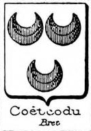 Coetcodu Coat of Arms / Family Crest 0