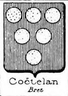 Coetelan Coat of Arms / Family Crest 0