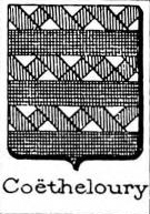 Coetheloury Coat of Arms / Family Crest 0