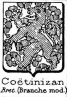 Coetinizan Coat of Arms / Family Crest 1