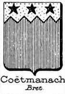 Coetmanach Coat of Arms / Family Crest 0
