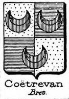 Coetrevan Coat of Arms / Family Crest 0