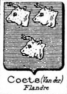 Coets Coat of Arms / Family Crest 2