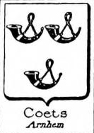 Coets Coat of Arms / Family Crest 1