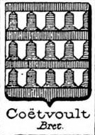 Coetvoult Coat of Arms / Family Crest 0