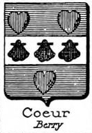 Coeur Coat of Arms / Family Crest 0