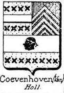 Coevenhove Coat of Arms / Family Crest 0