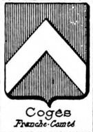 Coges Coat of Arms / Family Crest 0