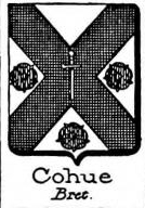 Cohue Coat of Arms / Family Crest 0