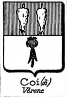 Coi Coat of Arms / Family Crest 0