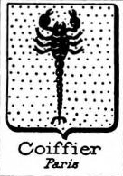 Coiffier Coat of Arms / Family Crest 0