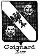 Coignard Coat of Arms / Family Crest 1