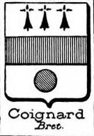 Coignard Coat of Arms / Family Crest 0
