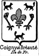 Coigny Coat of Arms / Family Crest 1