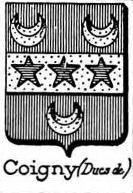 Coigny Coat of Arms / Family Crest 2