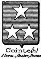 Cointe Coat of Arms / Family Crest 1