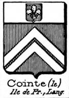 Cointe Coat of Arms / Family Crest 0