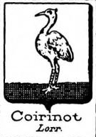 Coirinot Coat of Arms / Family Crest 0