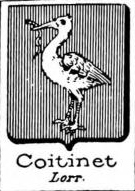 Coitinet Coat of Arms / Family Crest 0