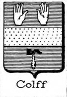 Colff Coat of Arms / Family Crest 1