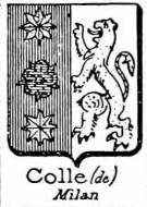 Colle Coat of Arms / Family Crest 6