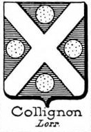 Collignon Coat of Arms / Family Crest 1