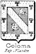 Coloma Coat of Arms / Family Crest 1
