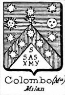 Colombo Coat of Arms / Family Crest 5
