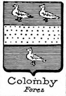 Colomby Coat of Arms / Family Crest 1