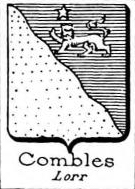 Combles Coat of Arms / Family Crest 1